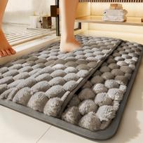 Bathroom Floor Mat Toilet Absorbent Mat Shower Door Wipe Instep Carpet Toilet Bathroom Non-Slip Mat Door Mat 40x60cm
