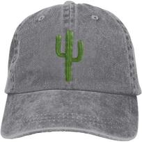 Arizona Saguaro Cactus Navy Blue Denim Caps Unisex Cotton Baseball Cap Men Trucker Hat Outdoor Sun Hats One Size