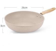 Premium Non-Stick Wok Frying Pan Domestic To Use Steak Skillet Pancake Fried Induction Cooker Gas Stove Special Saucepan Maifan High Quality Stone N