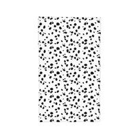 Cute Spots Dots Dalmatian Dog Print Soft Face Towel Quick Dry Pool Bath Cotton Towels Absorbent W30*H60(CM)