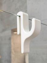 1/2 pcs shower door hooks, frameless glass door hooks suitable for 8mm thin glass, suitable for robes, pajamas, bathrobes,