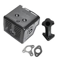 Replacement Accessories Part for  Gx340 Gx390 11HP 13HP Engine Motor Muffler Assembly with Exhaust Pipe 1