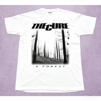 The Cure A Forest Vintage Unisex Casual Short Sleeve T-Shirt Tour T-Shirt Women's T-Shirt XXXXL
