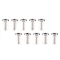 Stainless Steel Wood Post Protector Multi-angle Adjustable Cable Protective Sleeve  Deck 3/16in