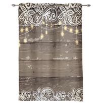 Kitchen Tool Spoon Window Curtains for Living Room Luxury Bedroom Curtain Kitchen Blinds Drapes Curtains 135W x 60H(cm) x1