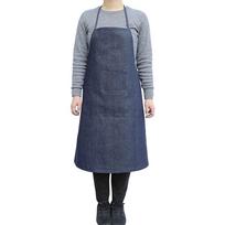 Fashion Unisex Cowboy Apron Wear-resistant Thickened Work Apron With 1 Pockets Catering Chef Apron