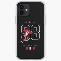Connor Bedard Draft Art Iphone Tough Cas  Phone Case Customizable for iPhone X XS XR Max 11 12 13 14 Pro Max Mini 6 6S 7 8 Plus iPhone 11 Pro