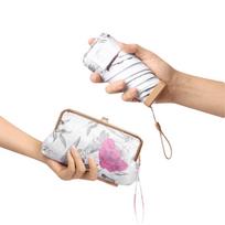 UV Protection Mini Sun Umbrella Dual Use Pocket Capsule Parasol Pocket Rain Umbrella  Summer E