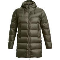 Under Armour Armour Mid Hooded Down Jacket Men Green 1373663-391 L