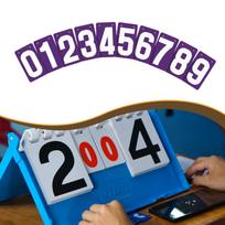 Score Keeper Cards PVC 0-9 Flip Scoreboard for Football Sports Tennis