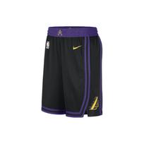 Nike Dri-FIT NBA Los Angeles Lakers Swingman City Edition Shorts 'Black Purple' Men's DX8706-010 L