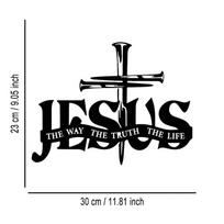 1PC Cross Art, Modern Religious Metal Wall Decor, Praying Hands Design, Easy To Hang, Perfect For Living Room And New Home Gifts