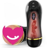 SuperLove Vibrating Realistic Texture Pocket Pussy Masturbator