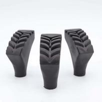 10Pcs Walking Trekking Pole Tip Protectors Anti-skid Rubber Buffer Pads Durable Replacement Parts for Cross-country Hiking Camping 10pcs