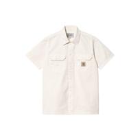 Carhartt WIP Logo Solid Color Casual Pocket Short Sleeve Shirt Unisex shirts I027580-D6-XX XS