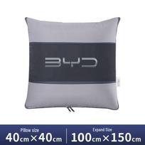 Compatible Throw Pillow Blanket for BYD Song, Yuan, Qin PLUS, Seagull, Destroyer 05 Cars