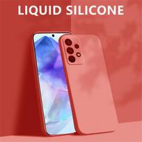 Square Solid Color Liquid Silicone Case For Samsung Galaxy A05S A55 A04S A54 A53 S23 S24 Huawei P60 Redmi Note 13 iPhone 15 14 13 Pro Max ASoft Cover For iPhone 8 Plus juoda