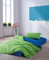 L'essentiel Maison patalynės komplektas Sage, 160x220, žalias/mėlynas, 3 dalių