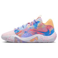 Nike PG 6 Painted Swoosh Men Sneakers Multi-Color White Light-Photo-Blue DO9824-100 43