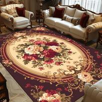 Europos retro dekoras namų kilimai svetainė gėlės dideli kilimai prieškambaris sofa kėdė zoniniai kilimėliai kambario dekoras prieangis koridoriaus kilimas 60x90cm