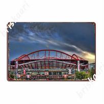Benfica Stadium Metal Signs Club Bar Cave Decoration Plaques Tin sign Posters 20x30cm（7.8x11.8inch）