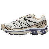 SALOMON XT 6 Trail Running Shoes Unisex Beige White Purple L49205900 42⅔