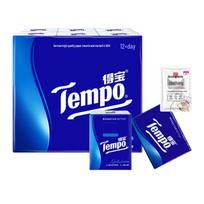 Tempo 4-Ply Unscented Pocket Tissues (12 Packs)