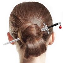 Kinų stiliaus plaukų lazdelės kardo dizaino plaukų lazdelės plaukų lazdelės Plaukų segtukas Chignon Pin Moteriški plaukų aksesuarai