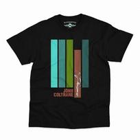 John Coltrane - John Coltrane - Jazz - Heavy Cotton T-Shirt - Medium Black [New S