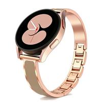 Suitable for Samsung Galaxy Watch 7 4/5/6 44mm 40mm 5 Pro 45mm Jewelry Buckle Metal Skin Strap, Galaxy Watch 6 Classic 47mm 43mm 20mm