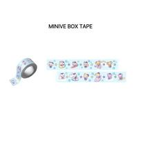 IVE x MINIVE POP-UP DIVE INTO MINIVE in SEOUL OFFICIAL MD 043 MINIVE BOX TAPE · ONE
