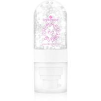 essence GLIMMER IN A BUBBLE skystoji makiažo bazė suteikia odai spindesio atspalvis 01 Bubble Glaze 35 ml
