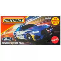 „Matchbox“: mažas automobilis kartoninėje dėžutėje, 2025 m. „Ford Mustang“ policijos automobilis