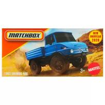 Matchbox: Mašinelė popierinėje dėžutėje 1963 Unimog 406