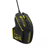 Wozinsky WMGK-1181W Wired Optical Gaming Mouse 7200 DPI with Backlight - Black and Yellow