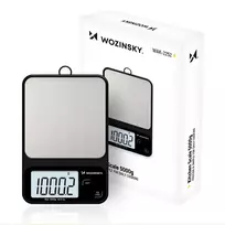 Wozinsky WAK-2252 kitchen scale accurate with large LCD display up to 5 kg - black