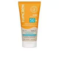 Topicrem, Sun Protect, Hydrating  AND  Protecting, Before Sun Exposure, Mousse, For Face  AND  Body, SPF 50, 50 ml