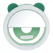 OEM LED light ring for selfies on mobile phones, RK12 green bear