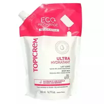 Topicrem, Ultra Hydratant, Moisturizing, Body Milk, Refill, Daily, 500 ml