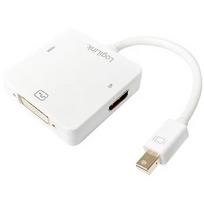 Logilink - Adapter Mini DisplayPort to HDMI/DVI/DisplayPort 4K 3w1 CV0045A