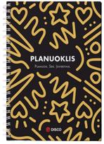 Planuoklis moksleiviams, 52 lapų, A5 formato, su spirale