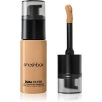Smashbox DUAL-FILTER 2-in-1 Concealer + Foundation makiažo pagrindas ir maskuoklis atspalvis Light Medium 13 Warm 23.6 ml