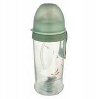 Neišsipilanti gertuvė su šiaudeliu Canpol Babies Geese, 350 ml