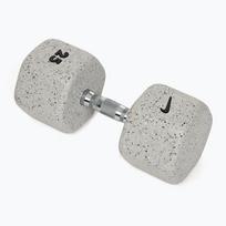Guminis hantelis Nike Strength Grind Dumbbell 25 kg wolf grey