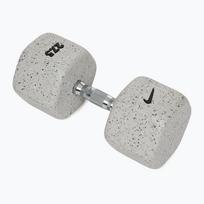 Guminis hantelis Nike Strength Grind Dumbbell 27,5 kg wolf grey