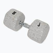 Guminis hantelis Nike Strength Grind Dumbbell 30 kg wolf grey