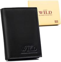 Always Wild Vyriška odinė piniginė N4-P-SCR Juodas