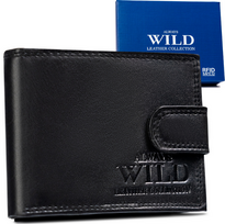 Skórzany portfel męski su systemem RFID - Always Wild
