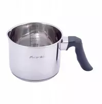 MILK POT INDUCTION nerūdijančio plieno puodas KAMILLE 1l