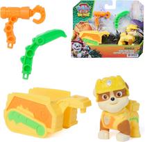 Žaislinė figūrėlė, su priedais Spin Master Paw Patrol Rubble Dino Tool Pack, geltona sp.